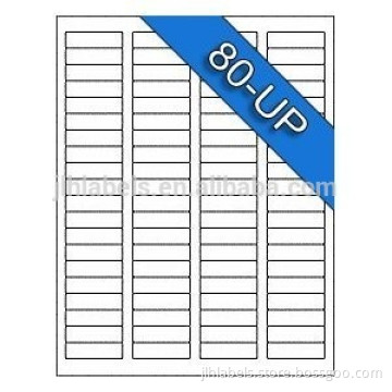 5167 White Return Address, , Labels for Laser and Inkjet Printers, 1 3/4 x 1/2 Inch, Permanent Adhesive, 80 per Sheet